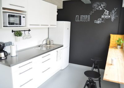 office-cocina-coworking-the-roof-coruña